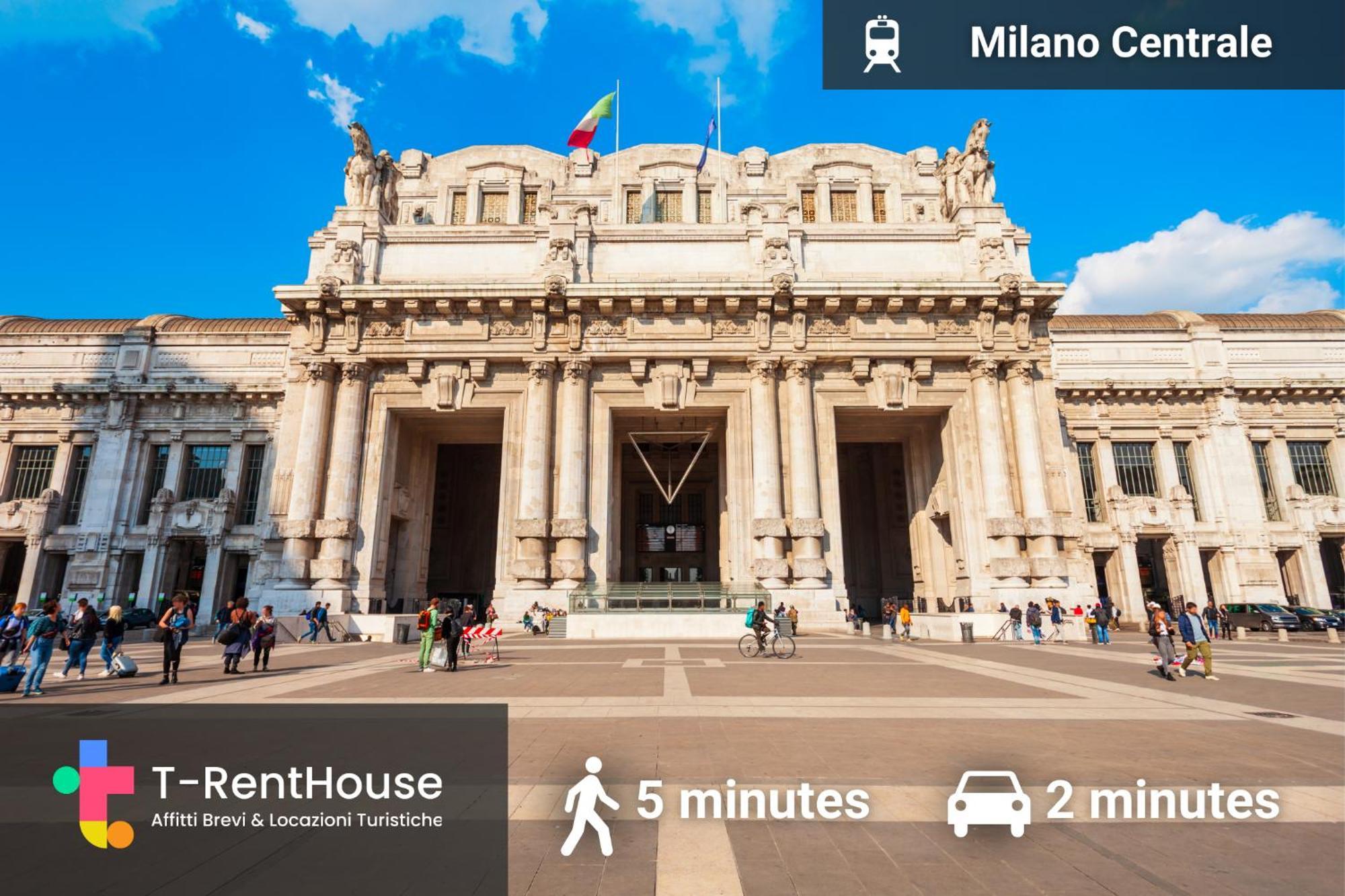 Central Station 10 Min Duomo - L'Oasi Urbana Milano Eksteriør billede